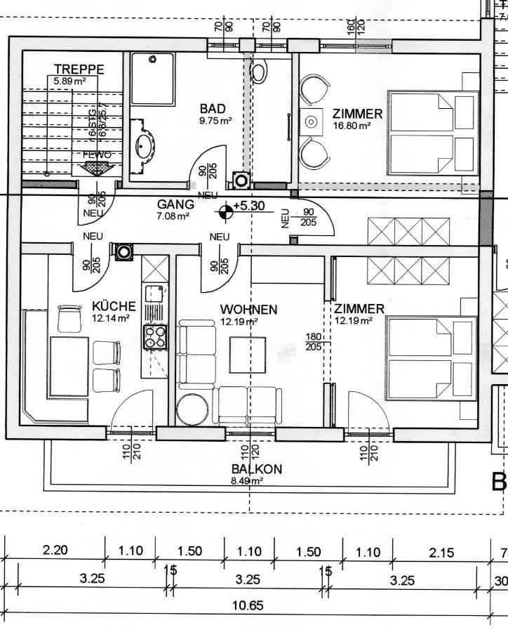 Appartement Birkheim Оец Екстериор снимка